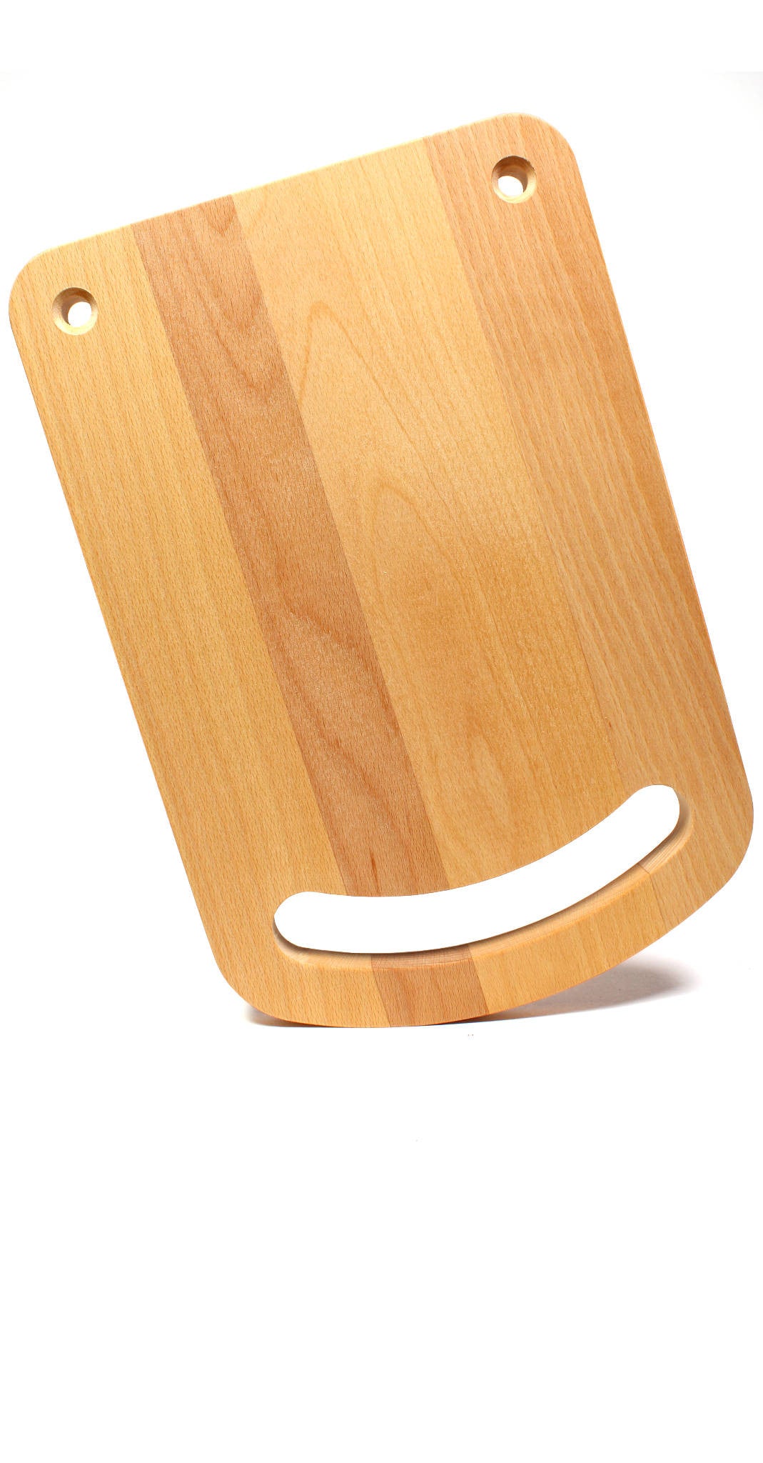 smiling beech wood cutting board 