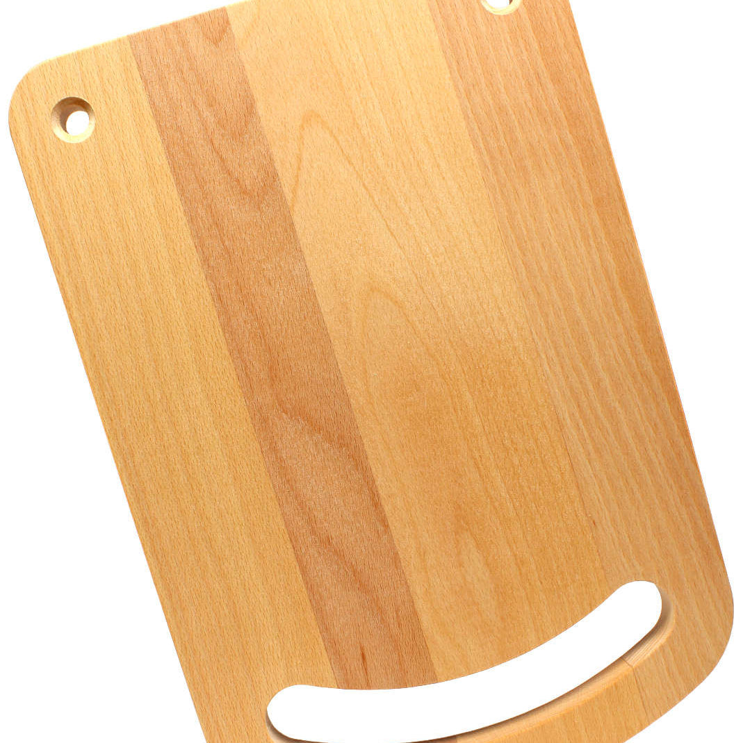 Happy Chopper Beech Wood Cutting Board