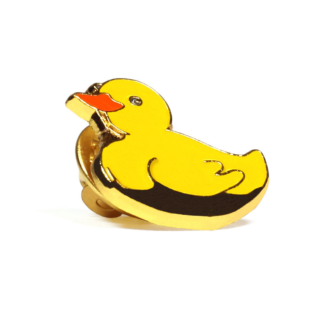 Yellow Duck Enamel Lapel Pin